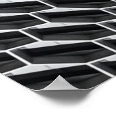 灰色ガラス屋根 ポスター (角)