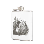 灰色グマのとどろき フラスク (左)