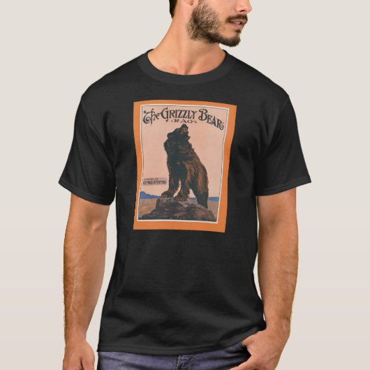 灰色グマのぼろきれ Tシャツ (正面)