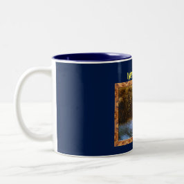 灰色グマの伝染性のニジマスのサーモンピンクのコーヒーカップ ツートーンマグカップ