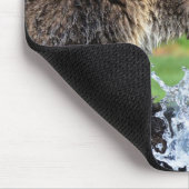 灰色グマの戦い マウスパッド (コーナー)