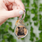 灰色グマカブス キーホルダー (手)