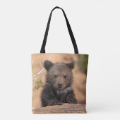 灰色グマカブス トートバッグ (裏面)