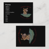 灰色グマ 名刺 (正面/裏面)