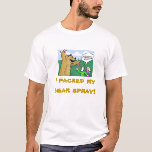 灰色グマ、私は私のくまのスプレーを詰めました! ワイシャツ Tシャツ