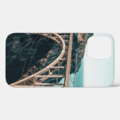 灰色コンクリート橋の景観撮影方法 Case-Mate iPhoneケース (裏面 (横))