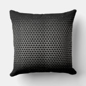 灰色ステンレス鋼金属穴 クッション (裏面)