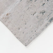 灰色セメント壁 フリースブランケット (角)