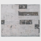 灰色セメント壁 ラッピングペーパー (フラット)