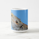 灰色トカゲ半月 モーフィングマグカップ (中央)