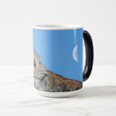 灰色トカゲ半月 モーフィングマグカップ (正面右)