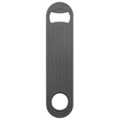 灰色パーソナライズされた梅毒 スピード栓抜き (裏面)