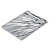 灰色ピクセル風 ノートブック (左側)