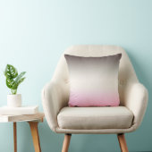灰色ピンクグラデーション色 クッション (椅子)