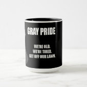 灰色プライド マグカップ (中央)