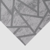 灰色モザイク模様 薄葉紙 (詳細)
