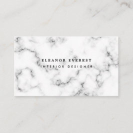 灰色モダン大理石プロフェッショナル 名刺