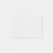 灰色ライン ポストイット (正面)