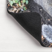 灰色リスの東部マウスパッド マウスパッド (コーナー)