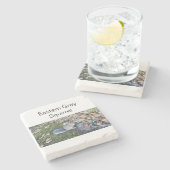 灰色リス東部 ストーンコースター (横)