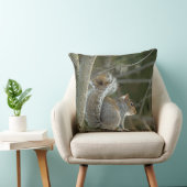 灰色リス クッション (椅子)