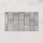 灰色レンガセメント歩道  名刺 (裏面)