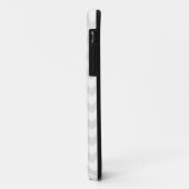 灰色及び白いシェブロンのモノグラムのiPhone 5 Case-Mate iPhoneケース (裏面/左)