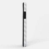 灰色及び白いシェブロンのモノグラムのiPhone 5 Case-Mate iPhoneケース (裏面/右)