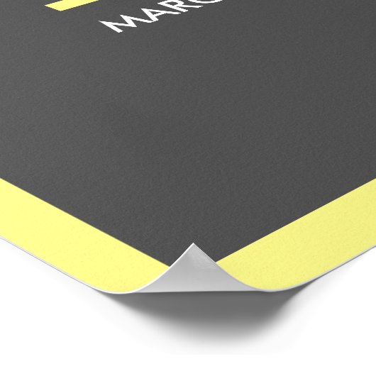 灰色問題 ポスター (角)