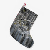 灰色岩形成 スモールクリスマスストッキング (正面 (吊り時))