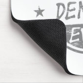 灰色最も最高のな歯科医 マウスパッド (コーナー)