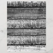 灰色木質天然スクラップブック紙 (裏面)