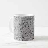 灰色水滴 コーヒーマグカップ (正面左)