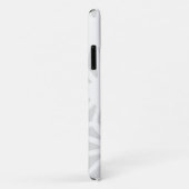 灰色淡い色の幾何模様 Case-Mate iPhoneケース (裏面/右)