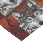 灰色狼 ショートテーブルランナー (コーナー)