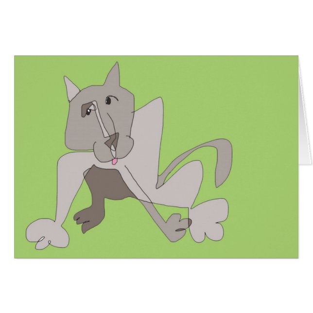 灰色猫 (正面横)