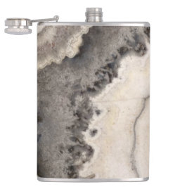 灰色白黒石灰 フラスク
