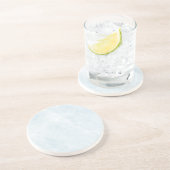 灰色花崗岩ブラウンクォーツストーン天然飲料 コースター (側面)