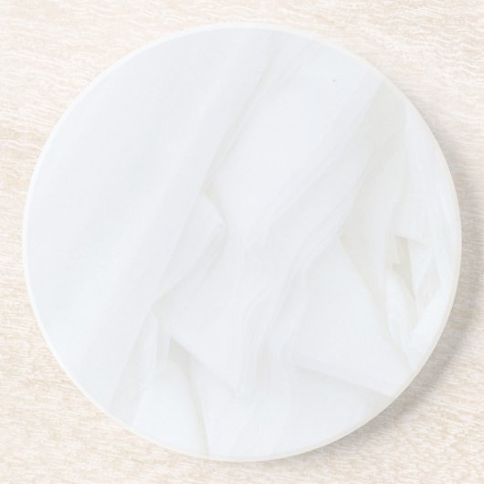 灰色花崗岩ブラウンクォーツストーン天然飲料 コースター (正面)