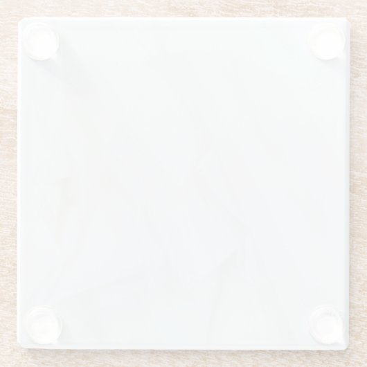 灰色花崗岩ブラウン石天然大理石 ガラスコースター (裏面)