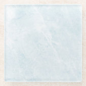 灰色花崗岩ブラウン石天然大理石 ガラスコースター (正面)