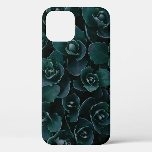 灰色花弁イン開花 Case-Mate iPhoneケース (裏面)