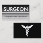灰色見本SURGERY 名刺 (正面/裏面)