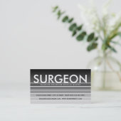 灰色見本SURGERY 名刺 (スタンド正面)
