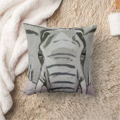 灰色象の装飾用クッション クッション (ブランケット)