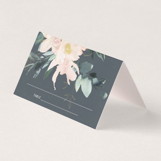 灰色赤面フローラ水色結婚座席表 (正面)