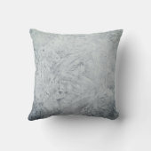 灰色霜デザイン クッション (裏面)