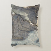 灰色青い背景の水彩画2 アクセントクッション (正面(垂直))