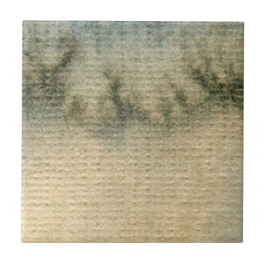灰色青い背景の水彩画6 タイル (正面)