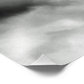 灰色飛んでいる空の滑空機 フォトプリント            (角)